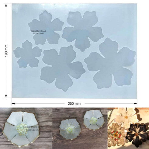 3D Flower Mould set